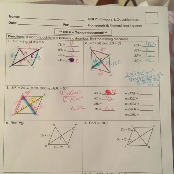 Unit 8 polygons and quadrilaterals